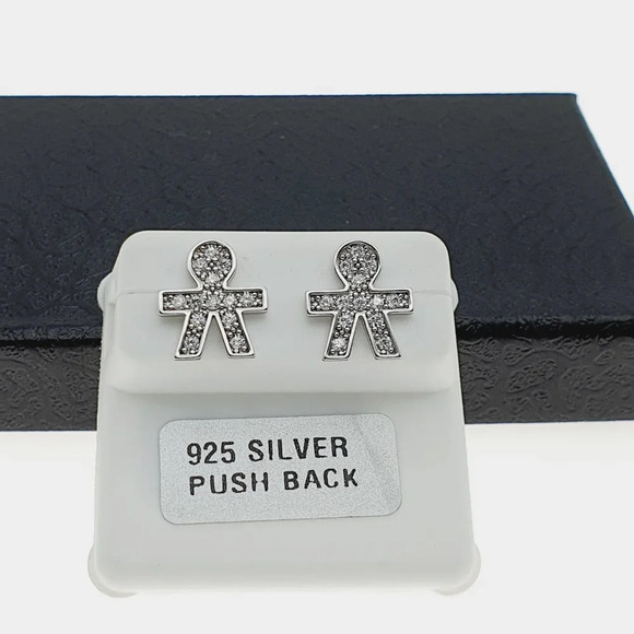 925 sterling silver luxury CZ earrings for women/girls, Best forRJUS2149 - Picture 5 of 10